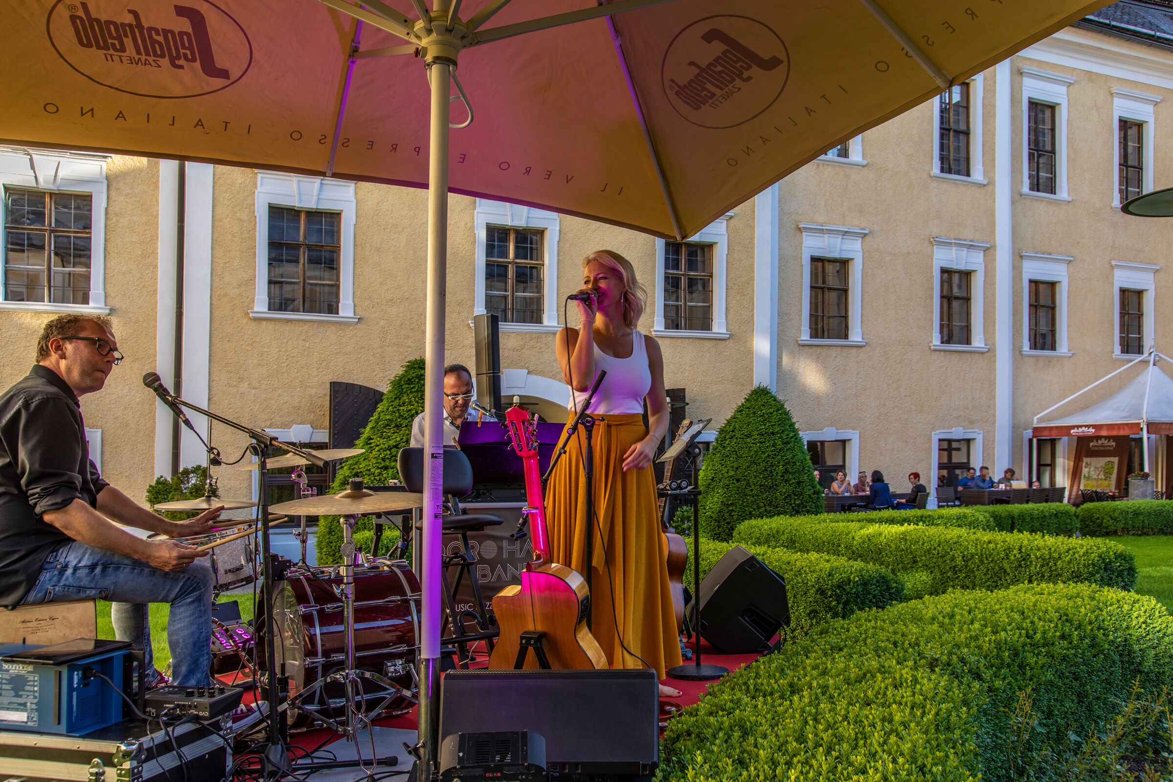Live-Musik beim Restaurant Culinaro im Salzkammergut